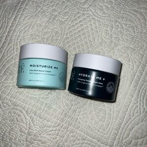 FRE Moisturize Me Ultra-Rich Repair Cream & Hydrate Me Peptide Night Mask.
